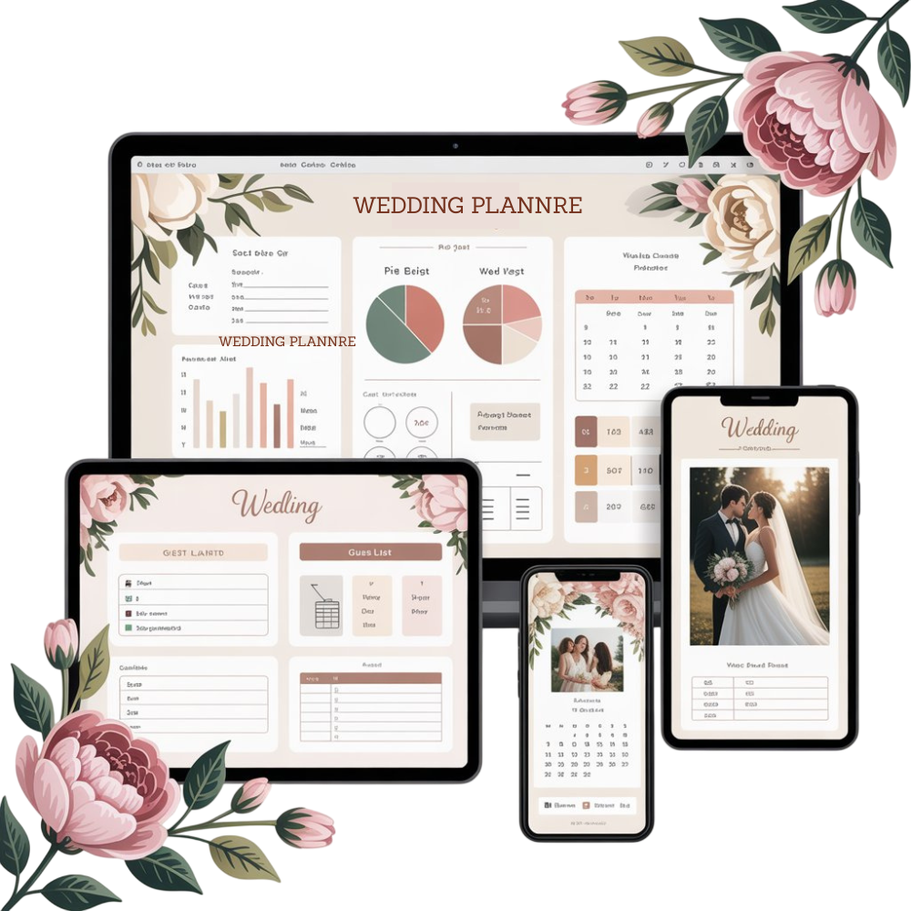 Ultimate Wedding Planner & Budget Spreadsheet